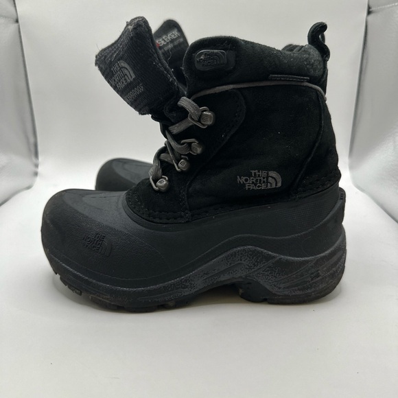 The North Face Heat Seeker Waterproof Winter Black Boots Kids Size 12 - Picture 1 of 9
